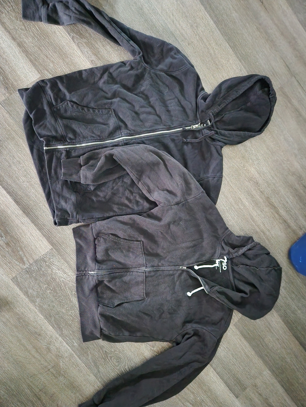 Sonoma Black Zip Hoodie Sweatshirts Size Medium